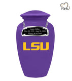 Louisiana State University Tigers College Cremation Urn - Purple - ExquisiteUrns