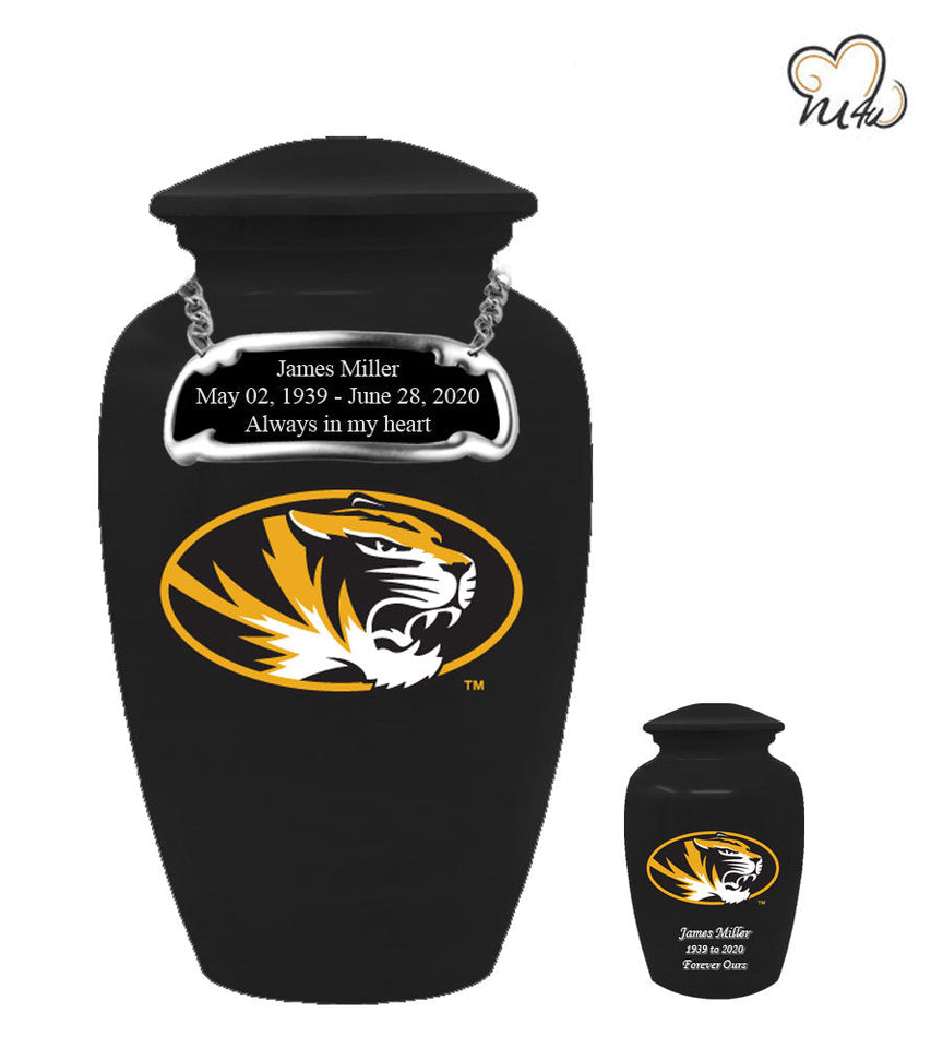 University of Missouri Tigers Adult Cremation Urn - ExquisiteUrns