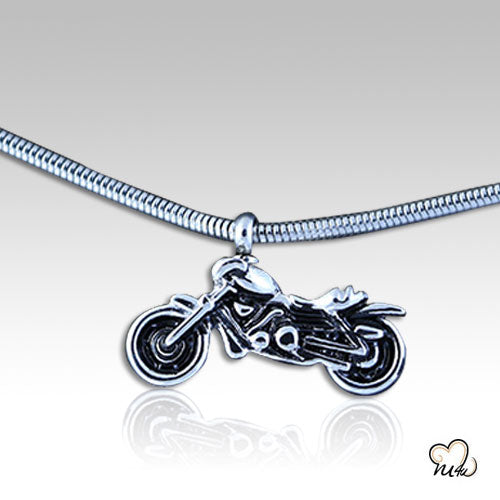 Motor Bike Pendant, Cremation Pendant - ExquisiteUrns