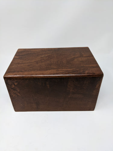 Scratch & Dent Plain Rosewood Adult Cremation Urn