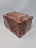 Scratch & Dent Peach Faux Marble Cremation Urn - ExquisiteUrns