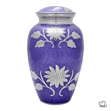 Royal Purple Cremation Urn, Funeral Urns - ExquisiteUrns