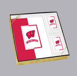 University of Wisconsin Badgers College Cremation Urn- White - ExquisiteUrns
