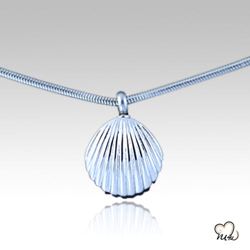 Sea Shell Pendant, Cremation Pendant - ExquisiteUrns