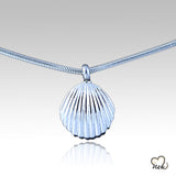 Sea Shell Pendant, Cremation Pendant - ExquisiteUrns