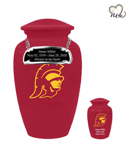 University of Southern California Trojans Football Memorial Cremation Urn - ExquisiteUrns