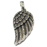 Angel Wings Keepsake Cremation Pendant in Silver - Exquisite Urns