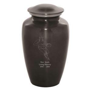 Basketball Player Cremation Urn - Engraved - Exquisite Urns