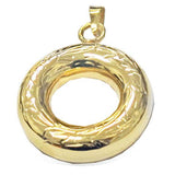 Circle Of Life Cremation Jewelry Pendant in Gold - Exquisite Urns