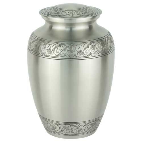 Classic Laurel Pewter Brass Urn - Extra Large - Exquisite Urns