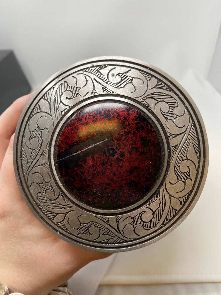 Scratch & Dent Crimson & Black Adult Cremation Urn - ExquisiteUrns
